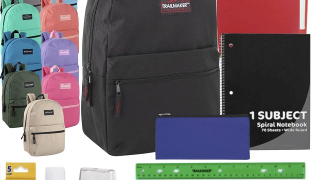 Bookbags for Huffine mission project